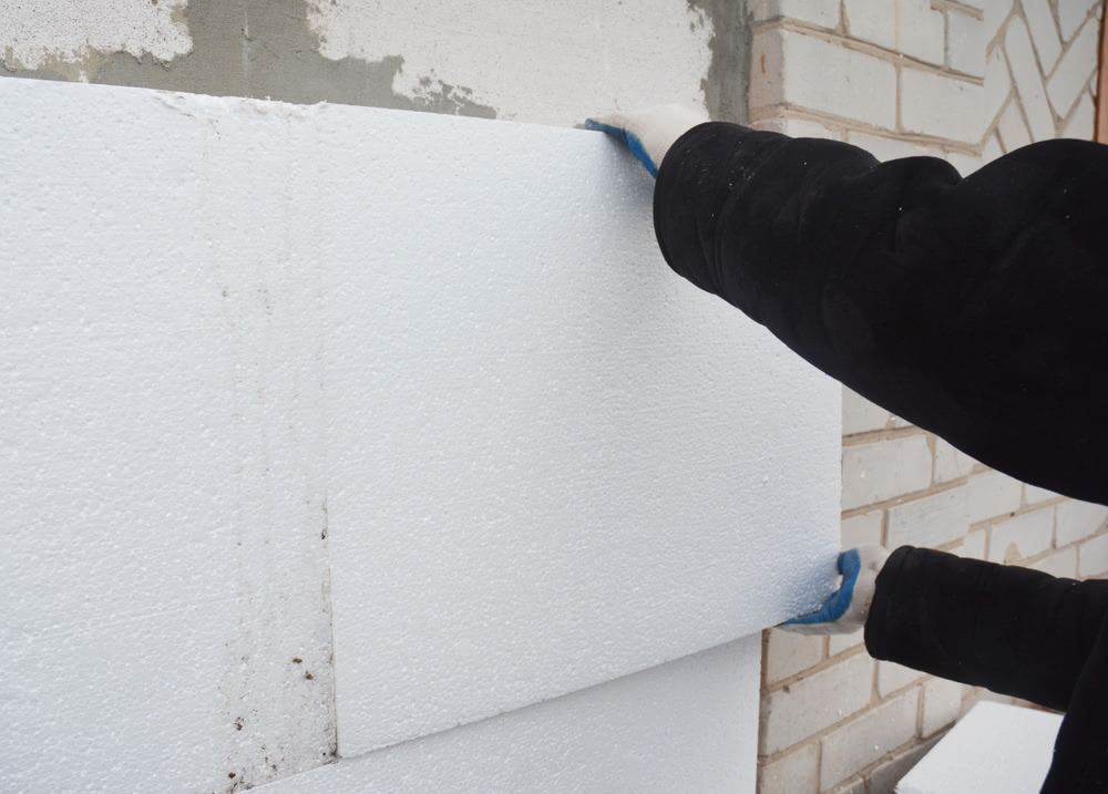 Immagine di isolamento esterno casa