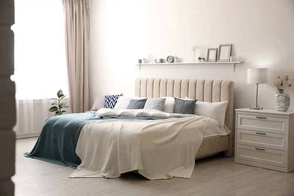 Immagine di letto imbottito