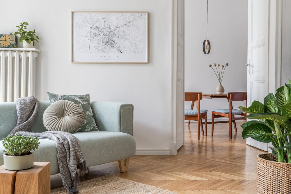 Immagine di parquet in casa
