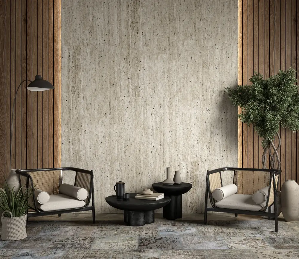 Immagine di pietra in casa