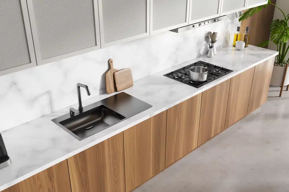 Immagine di paraschizzi cucina