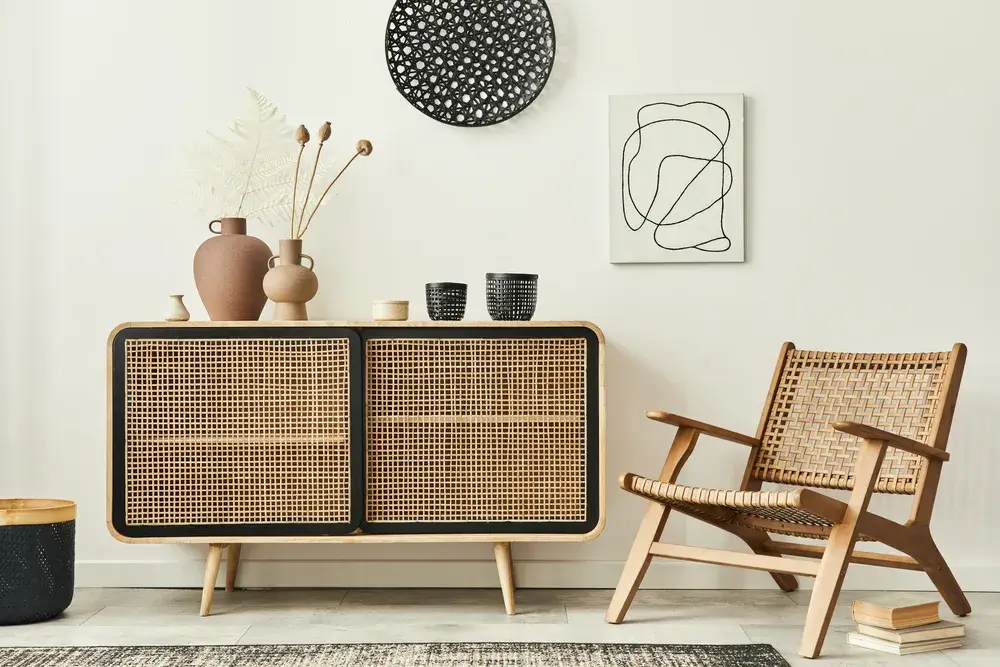 Immagine di rattan casa