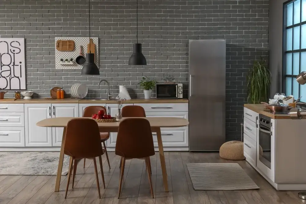 Immagine di pareti scure