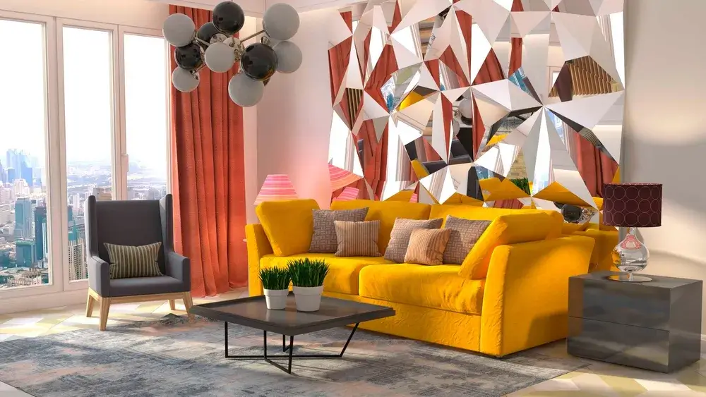 Immagine di stile pop casa