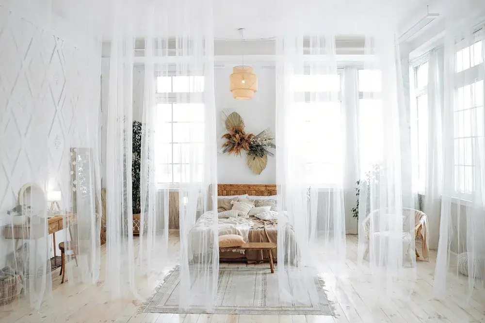 Immagine di tende casa eco