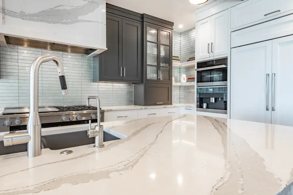 Immagine di top cucina marmo