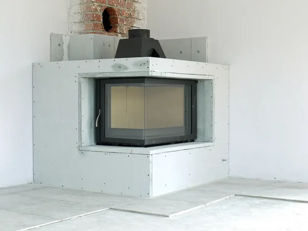 Immagine di inserto camino.casa